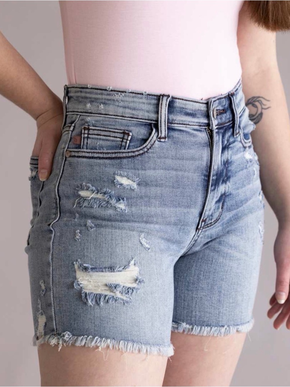 Judy Blue Blue Denim Shorts